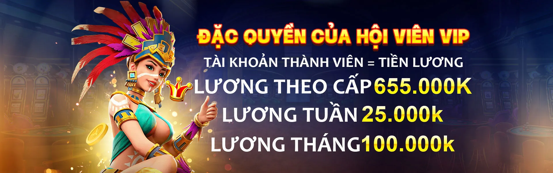 Máy đánh bạc VNZZ66 với giải độc đắc lớn và hiệu ứng ánh sáng màu xanh vàng